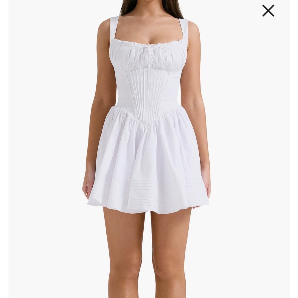 House of CB White Mini Dress
